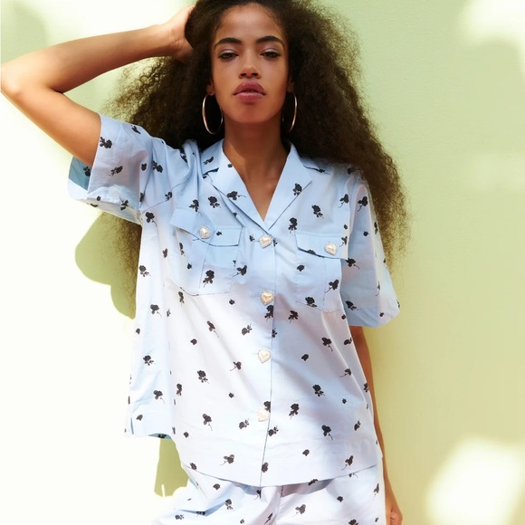 Crās Alice Cuffed Shorts High Waist Boxer Style 100% Organic Cotton Cras 40 - Picture 3 of 7